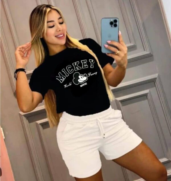 Conjunto short Dama