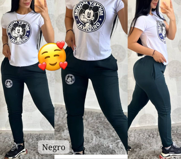 Conjunto Jogger Dama Mickey